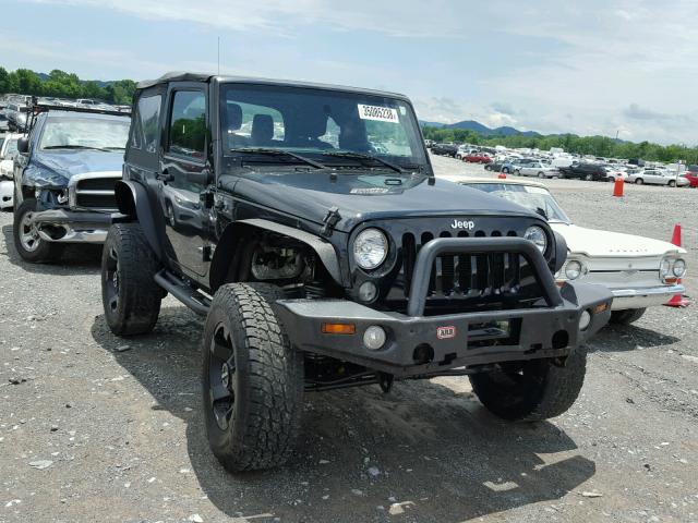 1C4AJWAG7FL753922 - 2015 JEEP WRANGLER S BLACK photo 1
