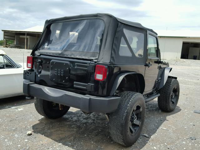 1C4AJWAG7FL753922 - 2015 JEEP WRANGLER S BLACK photo 4