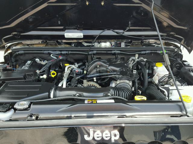 1C4AJWAG7FL753922 - 2015 JEEP WRANGLER S BLACK photo 7