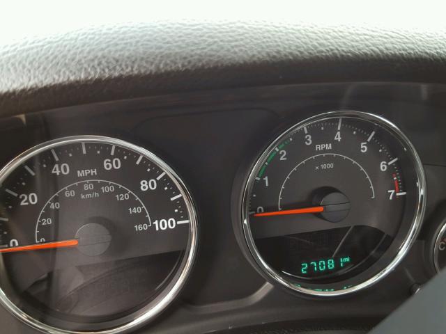 1C4AJWAG7FL753922 - 2015 JEEP WRANGLER S BLACK photo 8