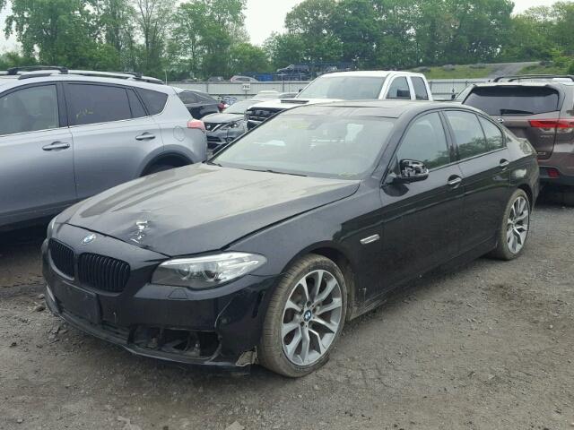 WBA5A7C51GG148949 - 2016 BMW 528 XI BLACK photo 2