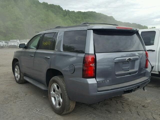 1GNSKBKC6JR174133 - 2018 CHEVROLET TAHOE K150 SILVER photo 3