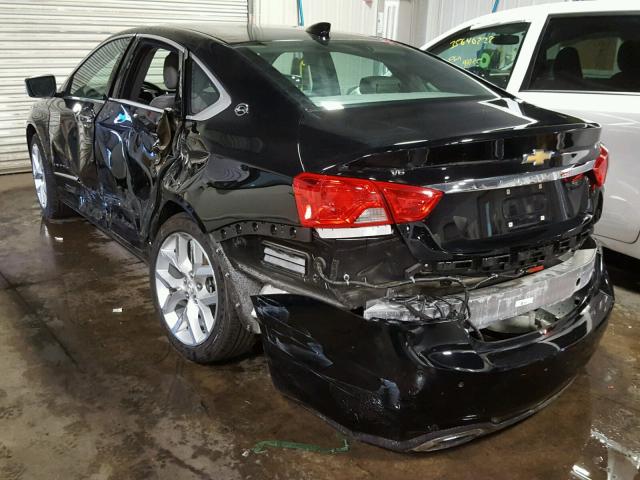 1G1145S38HU116573 - 2017 CHEVROLET IMPALA PRE BLACK photo 3