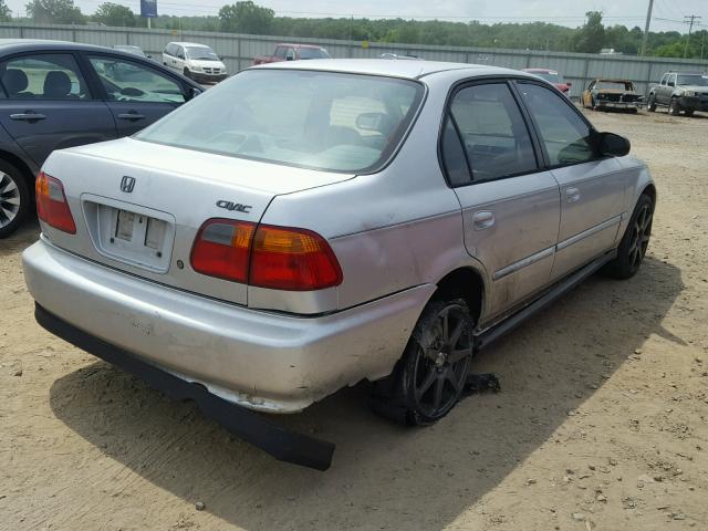2HGEJ6611XH563295 - 1999 HONDA CIVIC BASE Gümüş foto 4