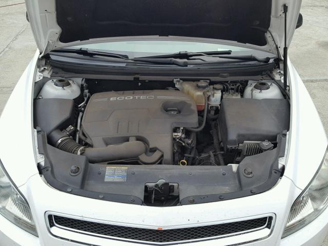1G1ZB5EB4AF125373 - 2010 CHEVROLET MALIBU LS თეთრი ფოტო 7