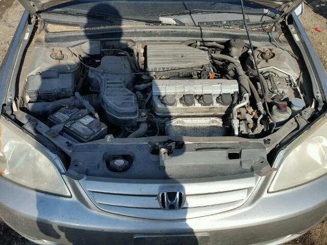 JHMES26763S000155 - 2003 HONDA CIVIC SILVER photo 7