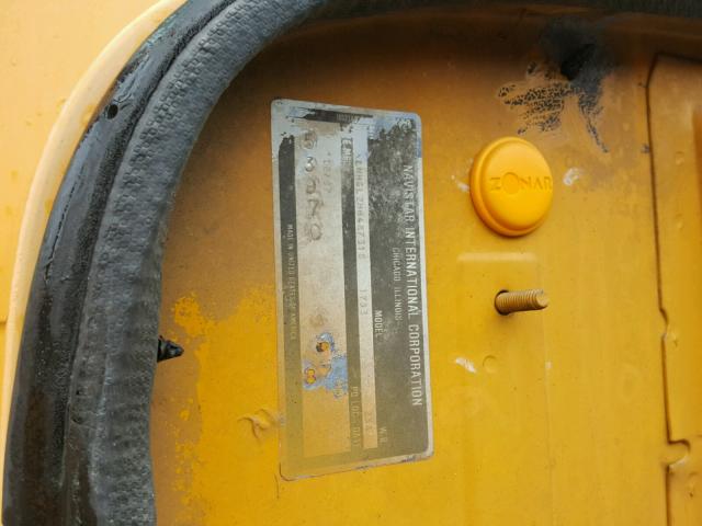 1HVLNHGL2HH487318 - 1987 INTERNATIONAL S-SERIES 1 黄色 照片 10