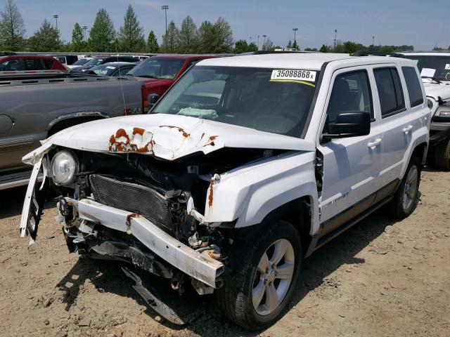 1C4NJRFB9FD248510 - 2015 JEEP PATRIOT LA WHITE photo 2