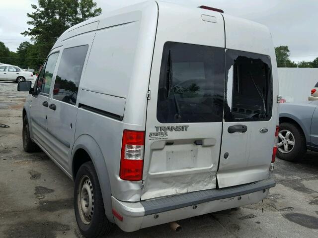 NM0KS9BN3AT011572 - 2010 FORD TRANSIT CO SILVER photo 3