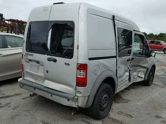 NM0KS9BN3AT011572 - 2010 FORD TRANSIT CO SILVER photo 4
