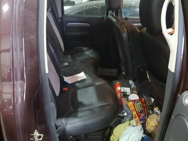 3D7KA28D84G272389 - 2004 DODGE RAM 2500 S RED photo 6