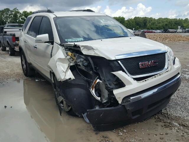 1GKLRMED9AJ244168 - 2010 GMC ACADIA SLT თეთრი ფოტო 1