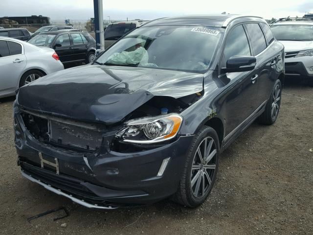 YV449MDK9F2710373 - 2015 VOLVO XC60 T6 GRAY photo 2