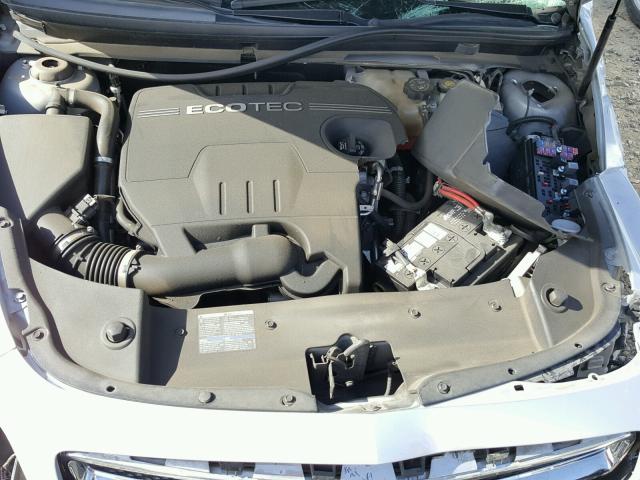 1G1ZC5EB5A4119171 - 2010 CHEVROLET MALIBU 1LT 银色 照片 7