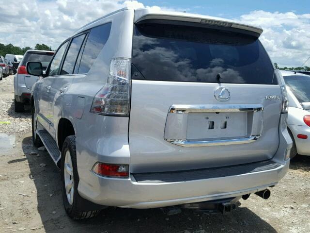 JTJBM7FX0E5088856 - 2014 LEXUS GX BASE SILVER photo 3