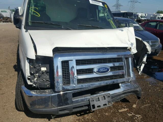 1FTSS34P69DA31786 - 2009 FORD ECONOLINE WHITE photo 9