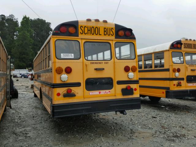 1HVLNHGL3HH487327 - 1987 INTERNATIONAL S-SERIES 1 黄色 照片 3