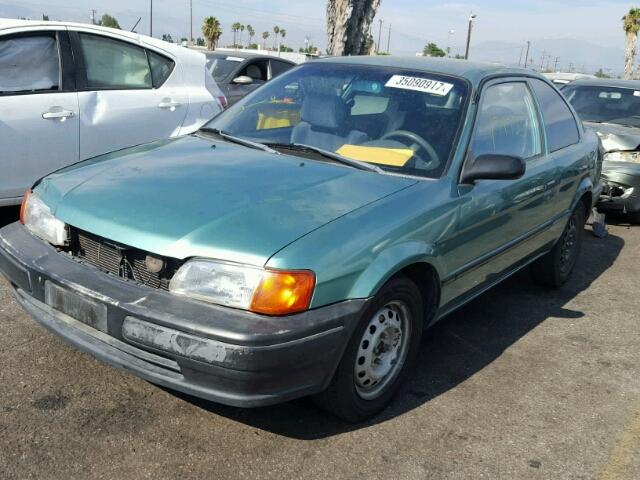 JT2EL55D3S0025847 - 1995 TOYOTA TERCEL STD GREEN photo 2