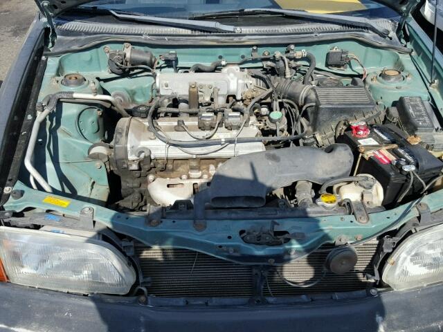 JT2EL55D3S0025847 - 1995 TOYOTA TERCEL STD GREEN photo 7