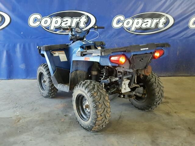 4XASEA326FA201747 - 2015 POLARIS SPORTSMAN BLUE photo 3