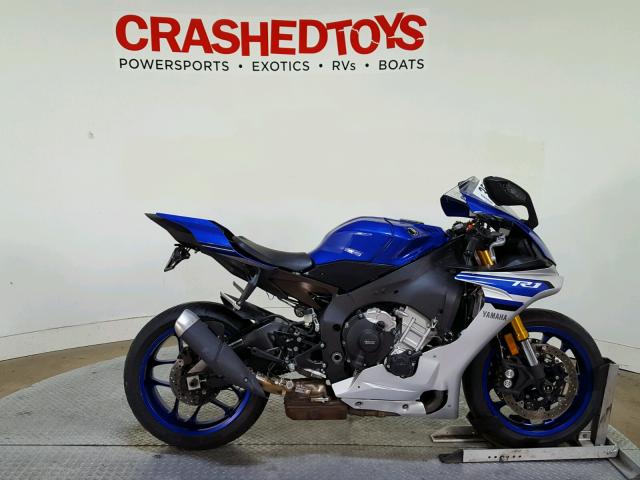 JYARN39E4GA002228 - 2016 YAMAHA YZFR1 BLUE photo 1