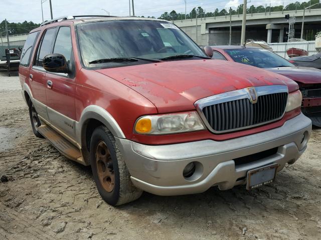 5LMEU27A9YLJ40569 - 2000 LINCOLN NAVIGATOR 红色 照片 1