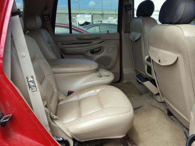 5LMEU27A9YLJ40569 - 2000 LINCOLN NAVIGATOR 红色 照片 6