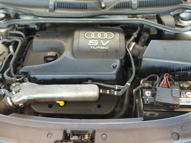 TRUSC28N351004630 - 2005 AUDI TT SILVER photo 7