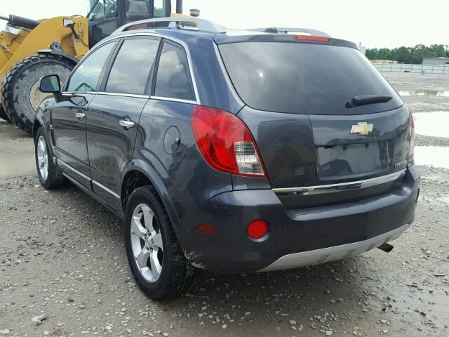 3GNFL4EK0DS519915 - 2013 CHEVROLET CAPTIVA LT GRAY photo 3