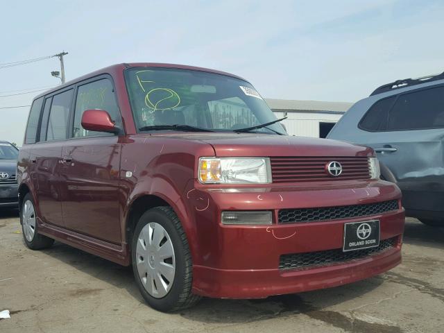 JTLKT324164068332 - 2006 TOYOTA SCION XB MAROON photo 1