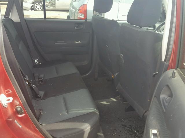 JTLKT324164068332 - 2006 TOYOTA SCION XB MAROON photo 6