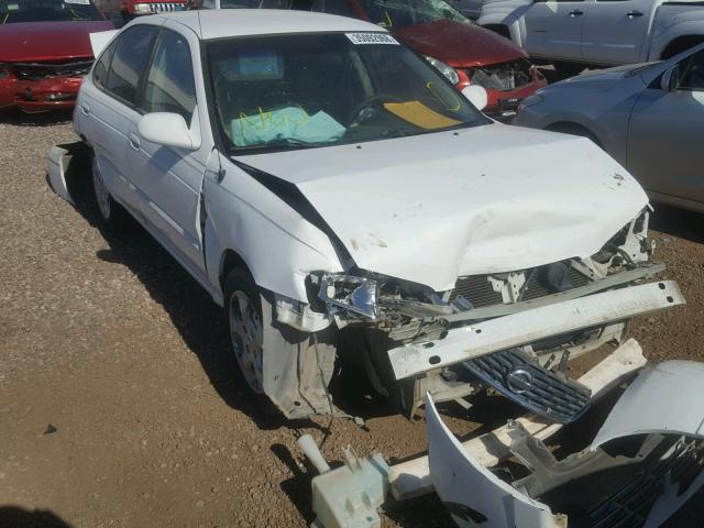 3N1CB51A33L558415 - 2003 NISSAN SENTRA GXE WHITE photo 1