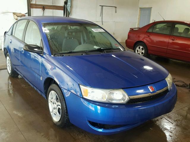 1G8AJ52F64Z146320 - 2004 SATURN ION LEVEL BLUE photo 1