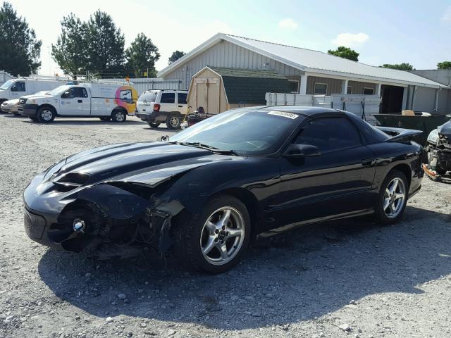 2G2FV22G412116209 - 2001 PONTIAC FIREBIRD T BLACK photo 2