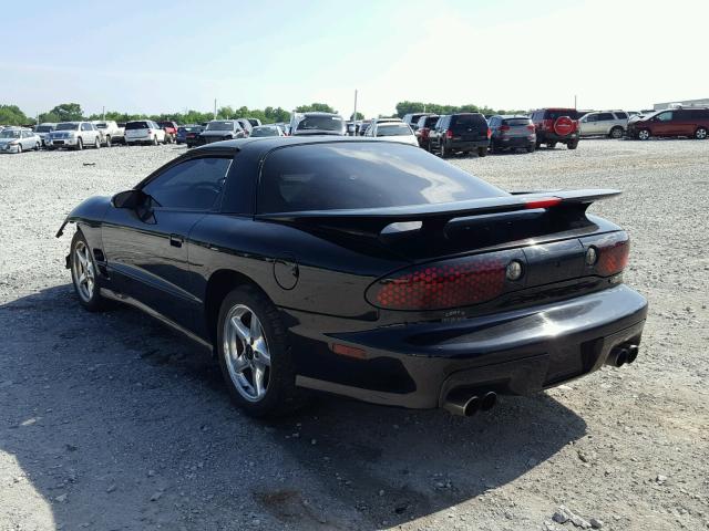 2G2FV22G412116209 - 2001 PONTIAC FIREBIRD T BLACK photo 3