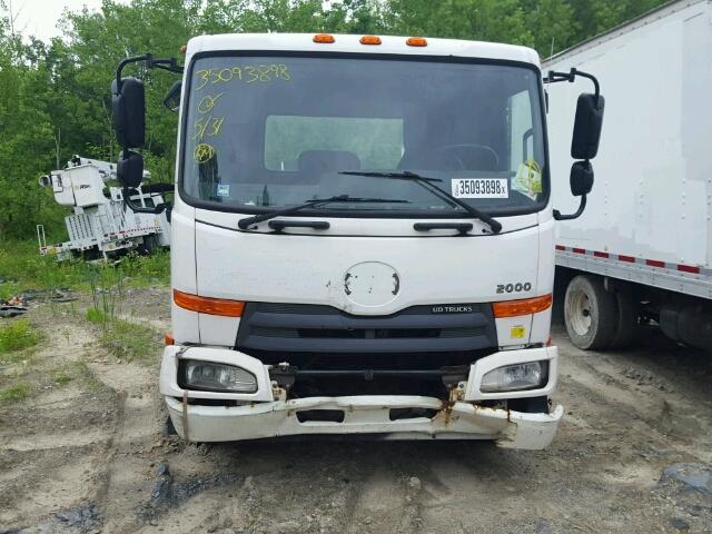 JNAL310H3CAH15052 - 2012 NISSAN DIESEL UD2000 WHITE photo 9