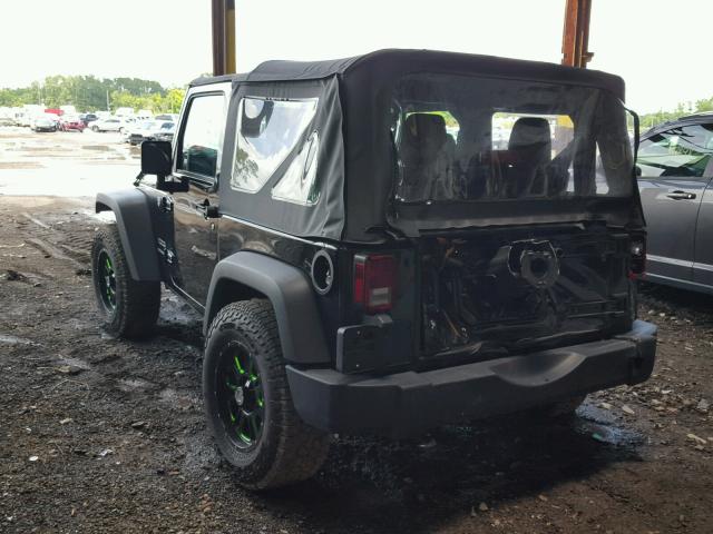 1C4AJWAG2HL594097 - 2017 JEEP WRANGLER S BLACK photo 3