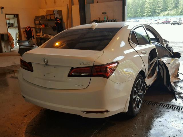 19UUB3F55GA002834 - 2016 ACURA TLX TECH WHITE photo 4