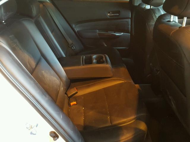 19UUB3F55GA002834 - 2016 ACURA TLX TECH WHITE photo 6