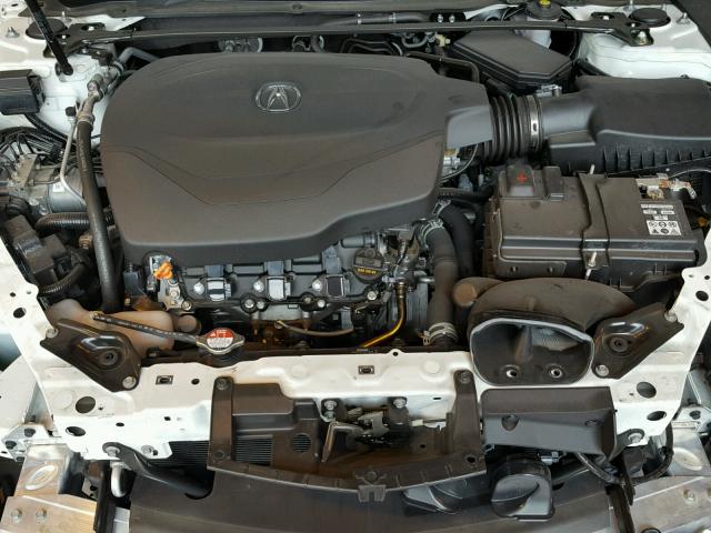 19UUB3F55GA002834 - 2016 ACURA TLX TECH WHITE photo 7