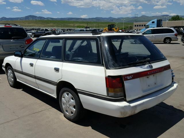 JF2BJ63C5LG922243 - 1990 SUBARU LEGACY L WHITE photo 3