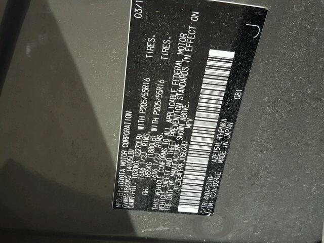 JTLZE4FE9EJ055247 - 2014 TOYOTA SCION XB Qəhvəyi foto 10