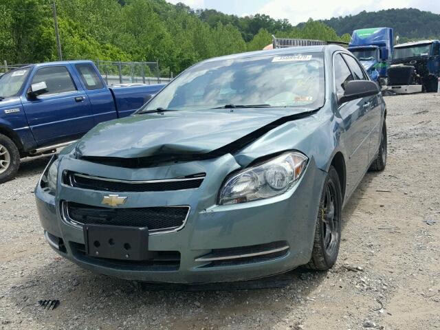 1G1ZG57B39F252576 - 2009 CHEVROLET MALIBU LS ნაცრისფერი ფოტო 2