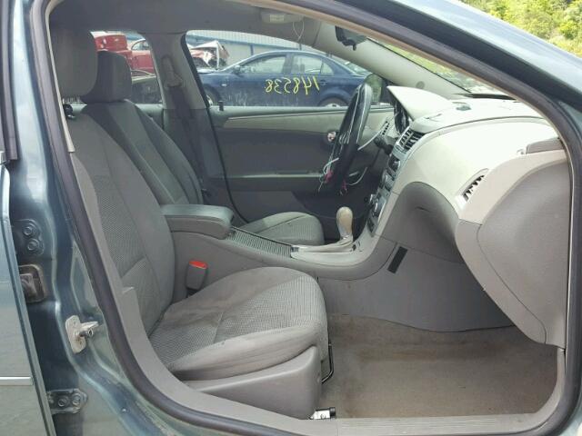 1G1ZG57B39F252576 - 2009 CHEVROLET MALIBU LS ნაცრისფერი ფოტო 5