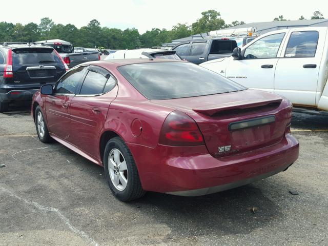 2G2WP552661113191 - 2006 PONTIAC GRAND PRIX MAROON photo 3