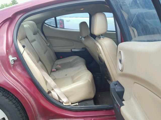 2G2WP552661113191 - 2006 PONTIAC GRAND PRIX MAROON photo 6