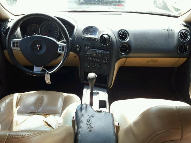 2G2WP552661113191 - 2006 PONTIAC GRAND PRIX MAROON photo 9