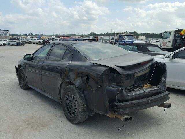 2G2WS542741257183 - 2004 PONTIAC GRAND PRIX შავი ფოტო 3