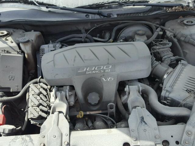 2G2WS542741257183 - 2004 PONTIAC GRAND PRIX შავი ფოტო 7