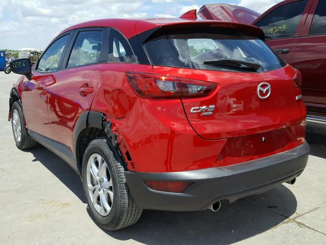 JM1DKBC71G0111182 - 2016 MAZDA CX-3 TOURI RED photo 3